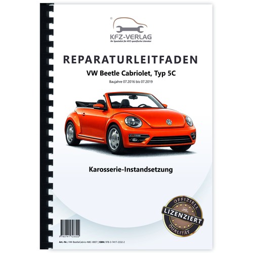 Beetle cabrio 2016 2019 - beetle, 5c
