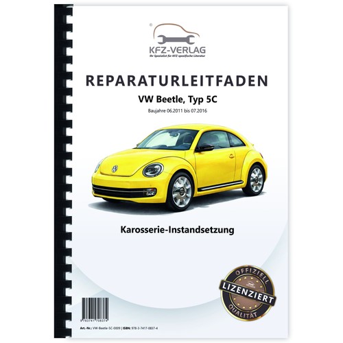 Beetle typ 2011 2016 - vw, 5c