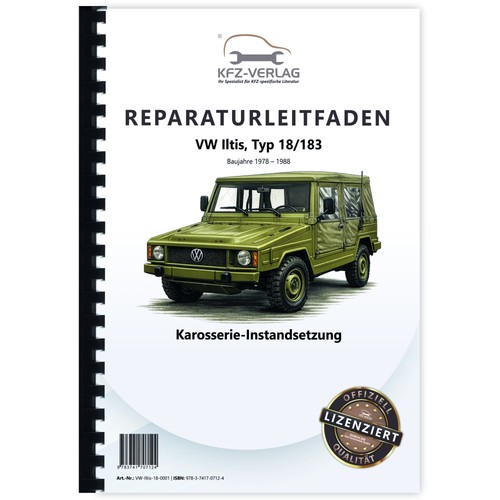 Iltis typ 183 1978 - vw, 1978-1988