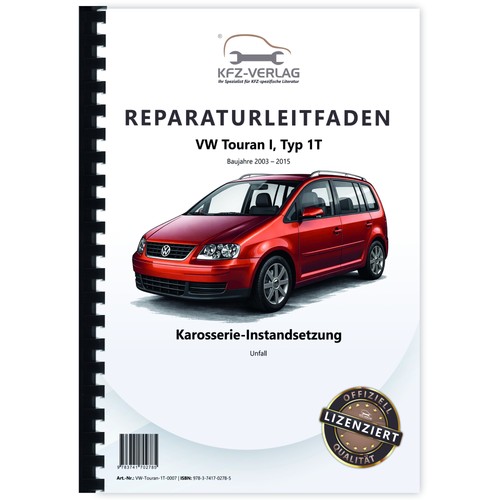 Touran typ 1t - vw, (03-15)