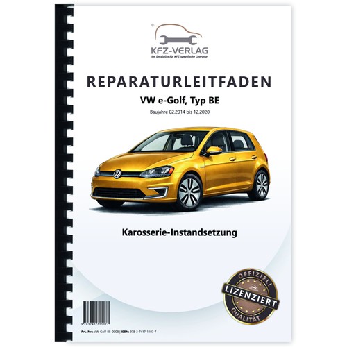Golf typ be - vw, e-golf,